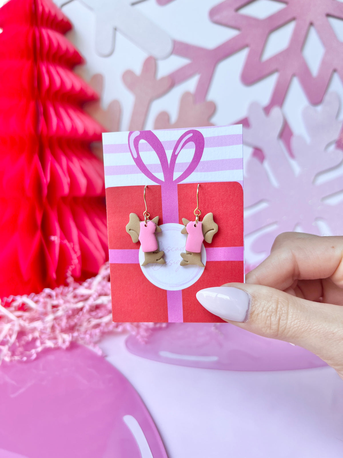 The Dapper Dasher | Dog Sweater Earrings