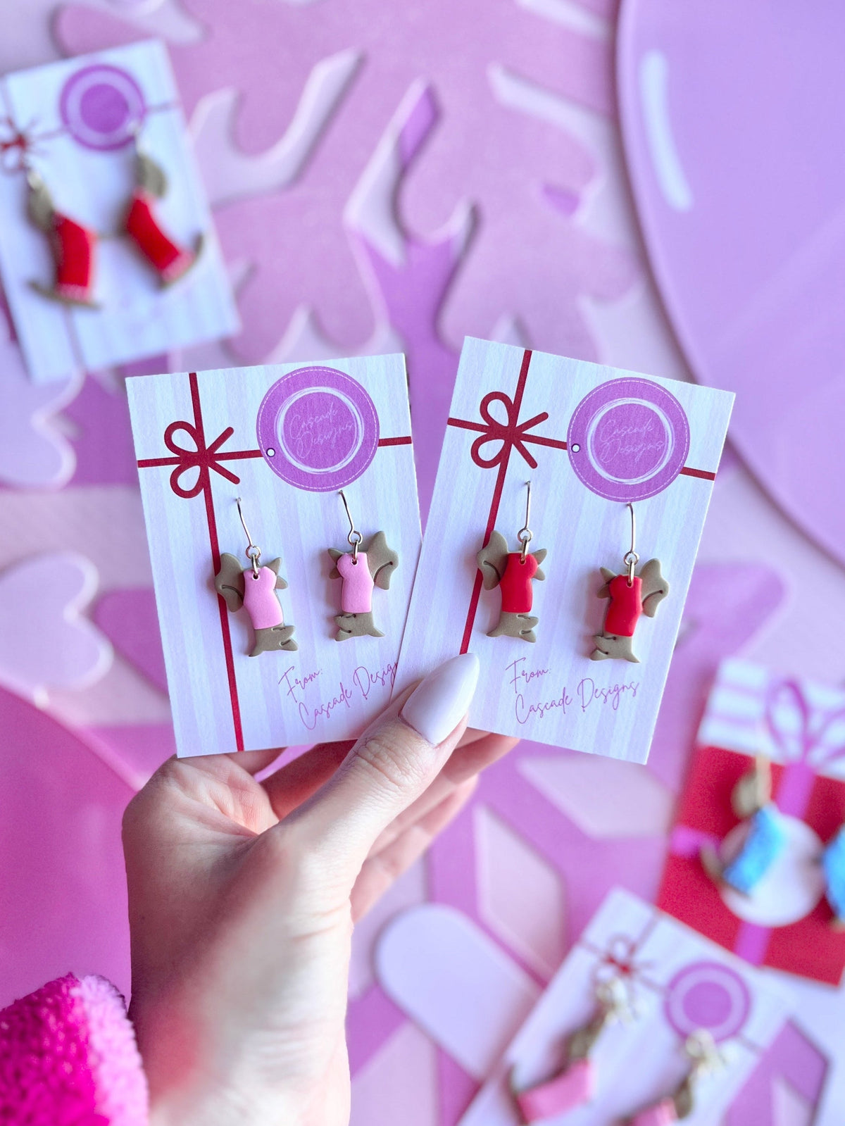 The Dapper Dasher | Dog Sweater Earrings