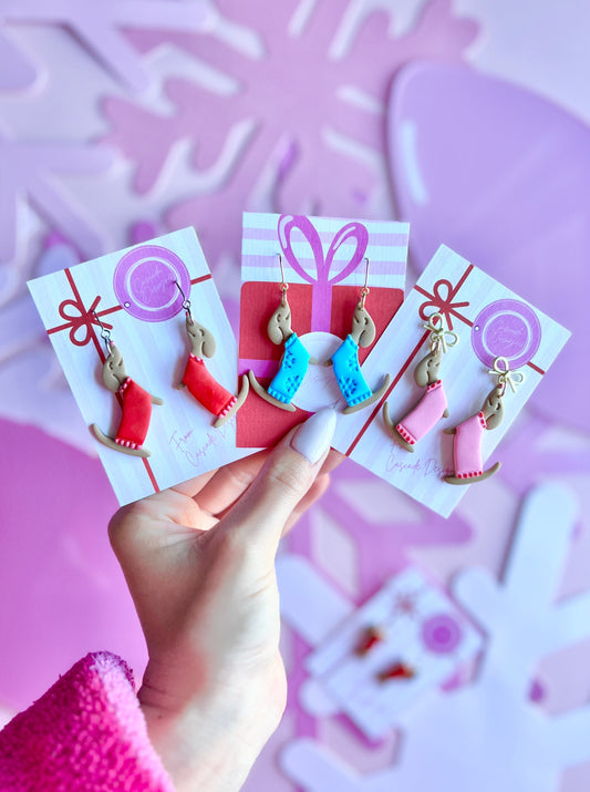 The Jolly Dog | Dog Sweater Earrings